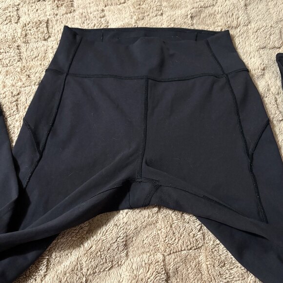 EXCELLENT Lululemon In Movement 7/8 Tight 25" Navy High-Rise Training Leggings 6 - Picture 6 of 10